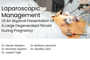 Laparoscopic Management Of An Atypical Presentation Of A Large Degenerated Fibroid During Pregnancy preview