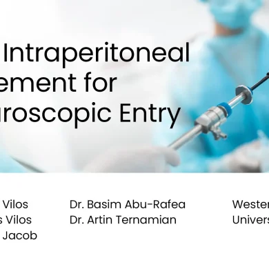 Safe Intraperitoneal Placement for Laparoscopic Entry preview