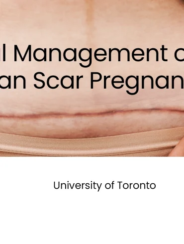 Surgical Management of Cesarean Scar Pregnancy