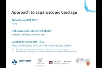 Approach to Laparoscopic Cerclage