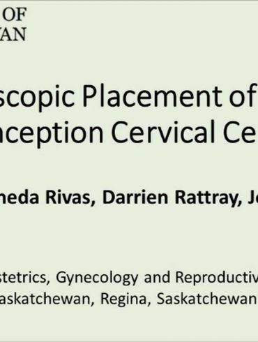 Laparoscopic Placement of Pre-Conception Cervical Cerclage