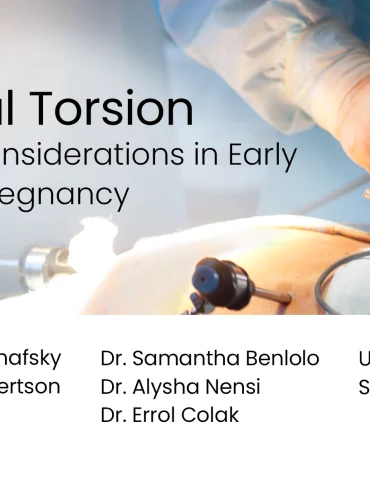 Adnexal Torsion: Surgical Considerations in Early and Late Pregnancy