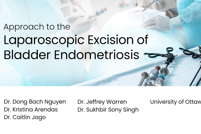 Approach to the Laparoscopic Excision of Bladder Endometriosis