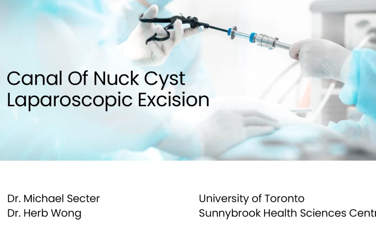 Canal Of Nuck Cyst Laparoscopic Excision