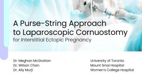 A Purse-String Approach to Laparoscopic Cornuostomy for Interstitial Ectopic Pregnancy