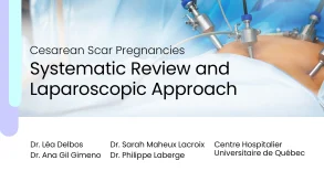 Cesarean Scar Pregnancies: Systematic Review and Laparoscopic Approach