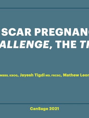 CS Scar Pregnancy, the Challenge, the Triumph