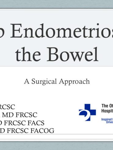 Deep Endometriosis of the Bowel A Surgical Approach