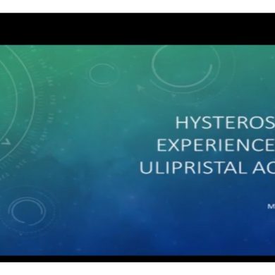 Hysteroscopic Experience with Ulipristal Acetate