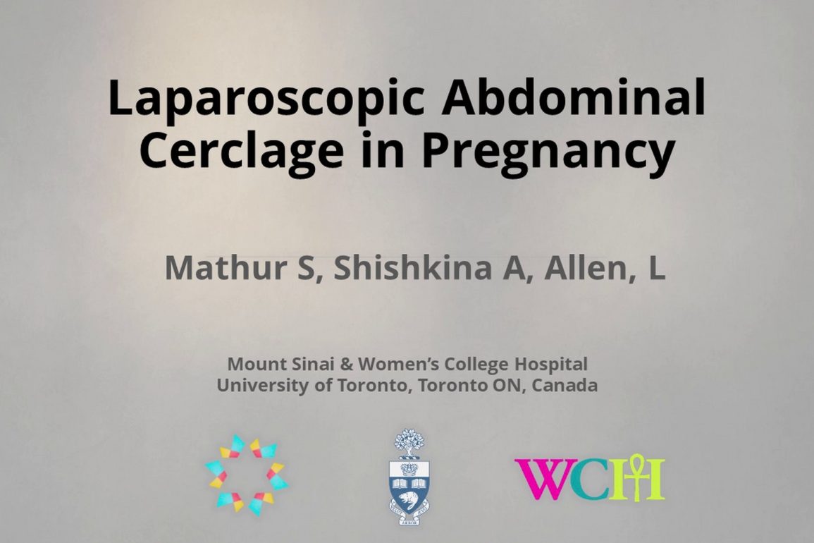 Laparoscopic Abdominal Cerclage in Pregnancy