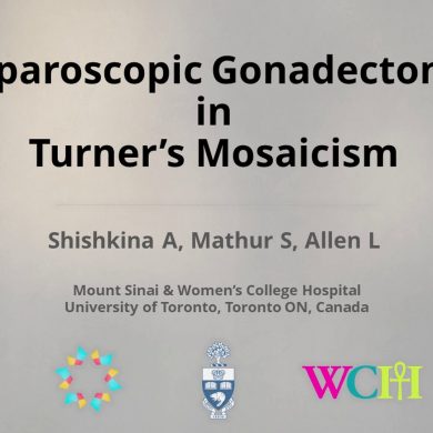 Laparoscopic Gonadectomy in Turner's Mosaicism