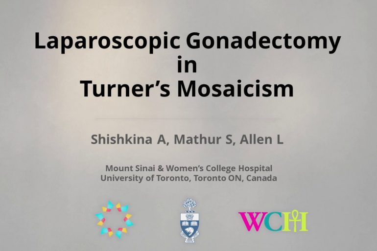 Laparoscopic Gonadectomy in Turner's Mosaicism