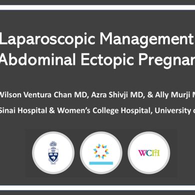 Laparoscopic Management of Abdominal Ectopic Pregnancy
