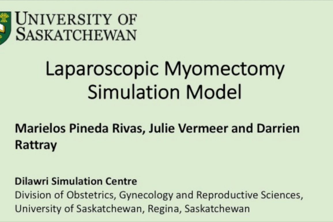 Laparoscopic Myomectomy Simulation Model