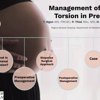 Management of Adnexal Torsion in Advanced Pregnancy