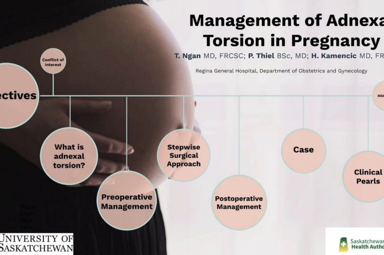 Management of Adnexal Torsion in Advanced Pregnancy