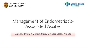 Management of Endometriosis-Associated Ascites