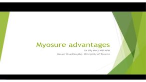 Myosure Advantages 44 Myosure Advantages