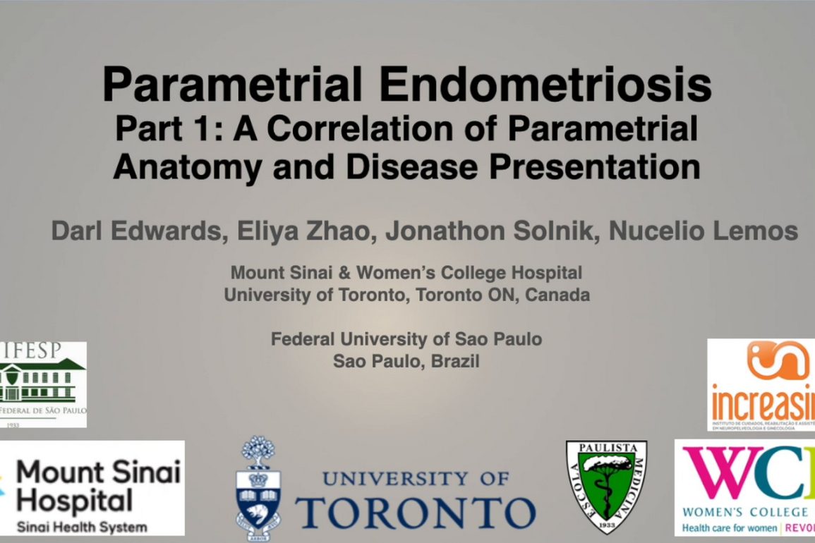 Parametrial Endometriosis Part 1 A Correlation of Parametrial Anatomy and Disease Presentation