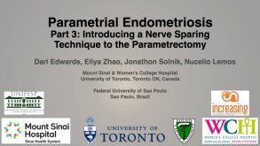 Parametrial Endometriosis Part 3 Introducing a Nerve Sparing Technique to the Parametrectomy