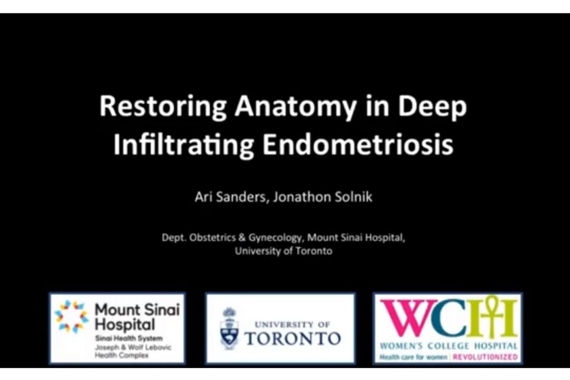 Restoring Anatomy in Deep Infiltrating Endometriosis