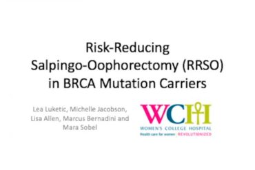 Risk-Reducing Salpingo-Oophorectomy (RRSO) in BRCA Mutation Carriers