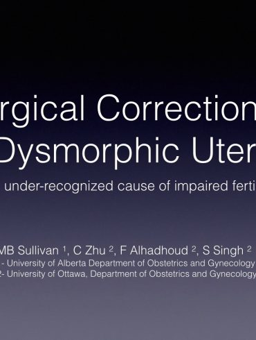 Surgical Correction of Dysmorphic Uteri