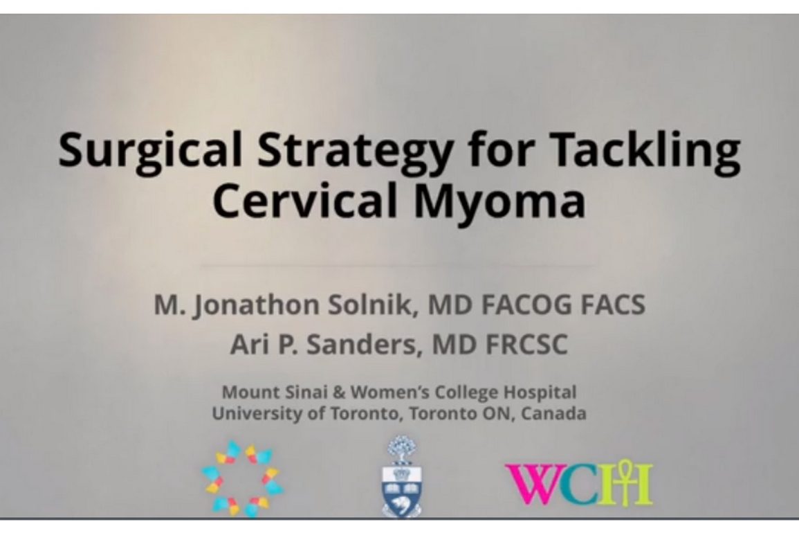 Surgical Strategy for Tackling Cervical Myoma