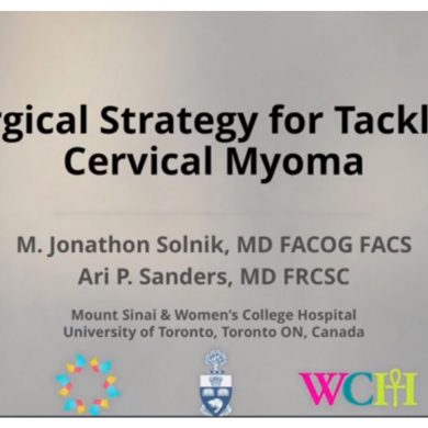 Surgical Strategy for Tackling Cervical Myoma