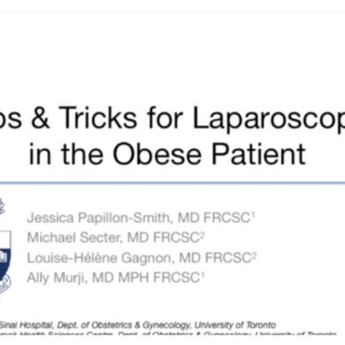 Tips & Tricks for Laparoscopy in the Obese Patient