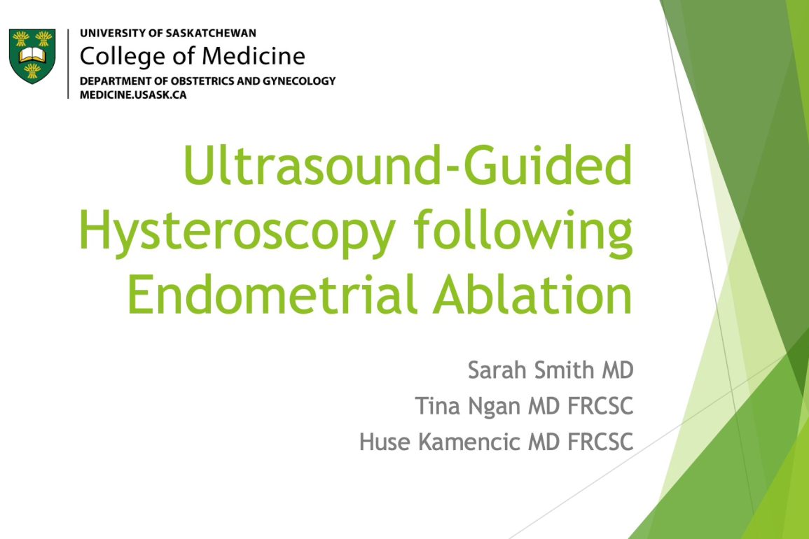 Ultrasound-Guided Hysteroscopic Metroplasty