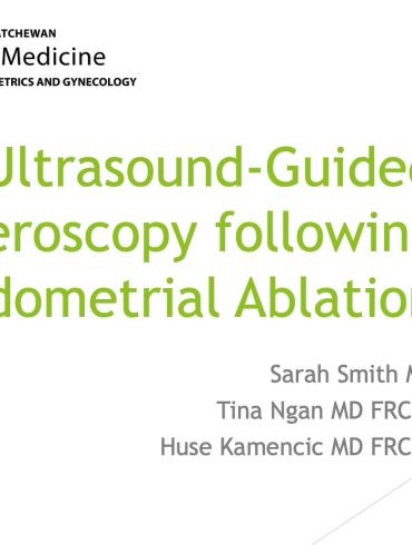 Ultrasound-Guided Hysteroscopic Metroplasty