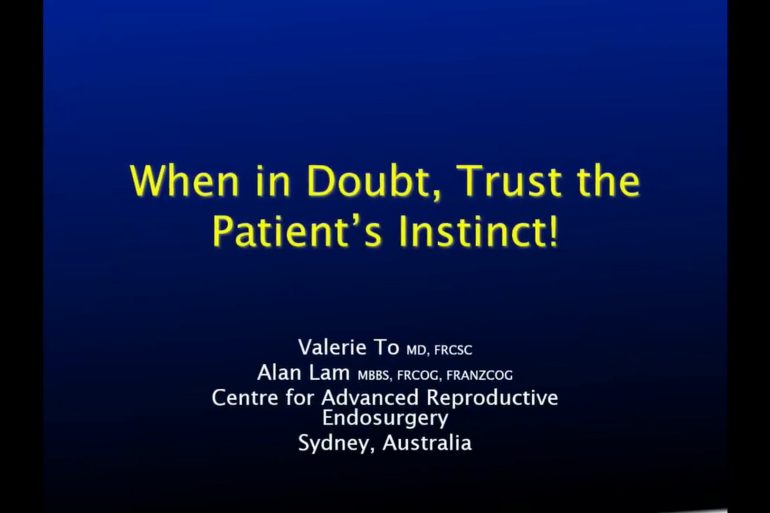 When in Doubt, Trust the Patient’s Instinct!