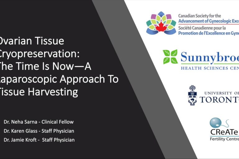 Ovarian Cryopreservation – The Time is Now: A Laparoscopic Approach to Tissue Harvesting