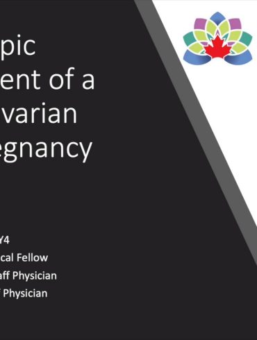Laparoscopic management of a massive ovarian cyst in pregnancy