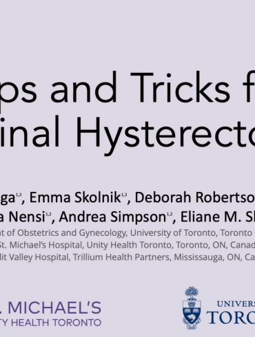 Tips and Tricks for Vaginal Hysterectomy