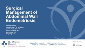 An approach to imaging and surgical excision of abdominal wall endometriosis