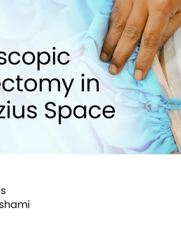 Laparoscopic Myomectomy in the Retzius Space