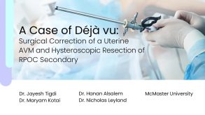 Surgical Correction of a Uterine AVM and Hysteroscopic Resection