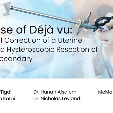Surgical Correction of a Uterine AVM and Hysteroscopic Resection