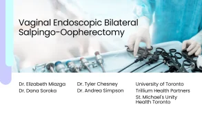 Vaginal Endoscopy: Bilateral Salpingo-Oopherectomy