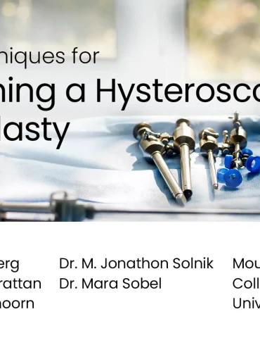 Hysteroscopic Septoplasty: Three Key Techniques
