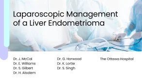 Laparoscopic Management of a Liver Endometrioma 29 Laparoscopic management of a liver endometrioma