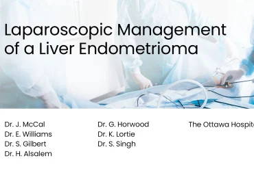 Laparoscopic management of a liver endometrioma