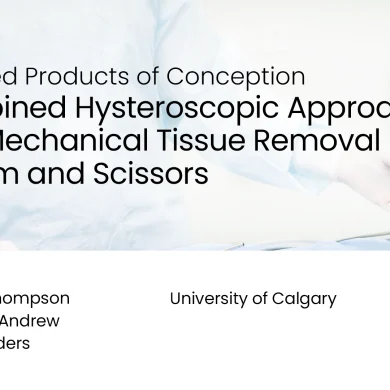 Retained Products of Conception: Combined Hysteroscopic Approach with Mechanical Tissue Removal System and Scissors