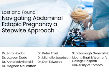 Lost and Found: Navigating Abdominal Ectopic Pregnancy – A Stepwise Approach