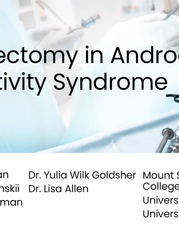 Orchidectomy in Androgen Insensitivity Syndrome