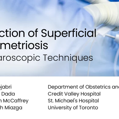 Resection of Superficial Endometriosis: 3 Laparoscopic Techniques