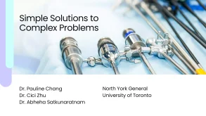 Simple Solutions to Complex Problems