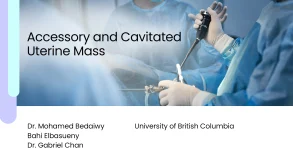Accessory and Cavitated Uterine Mass 18